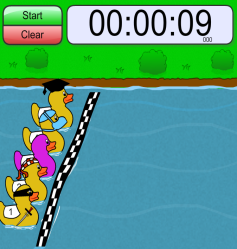 Duck Race Timer Online Timers and Stopwatches. Duck Race Timer